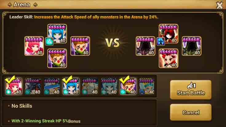 Element of Summoners War